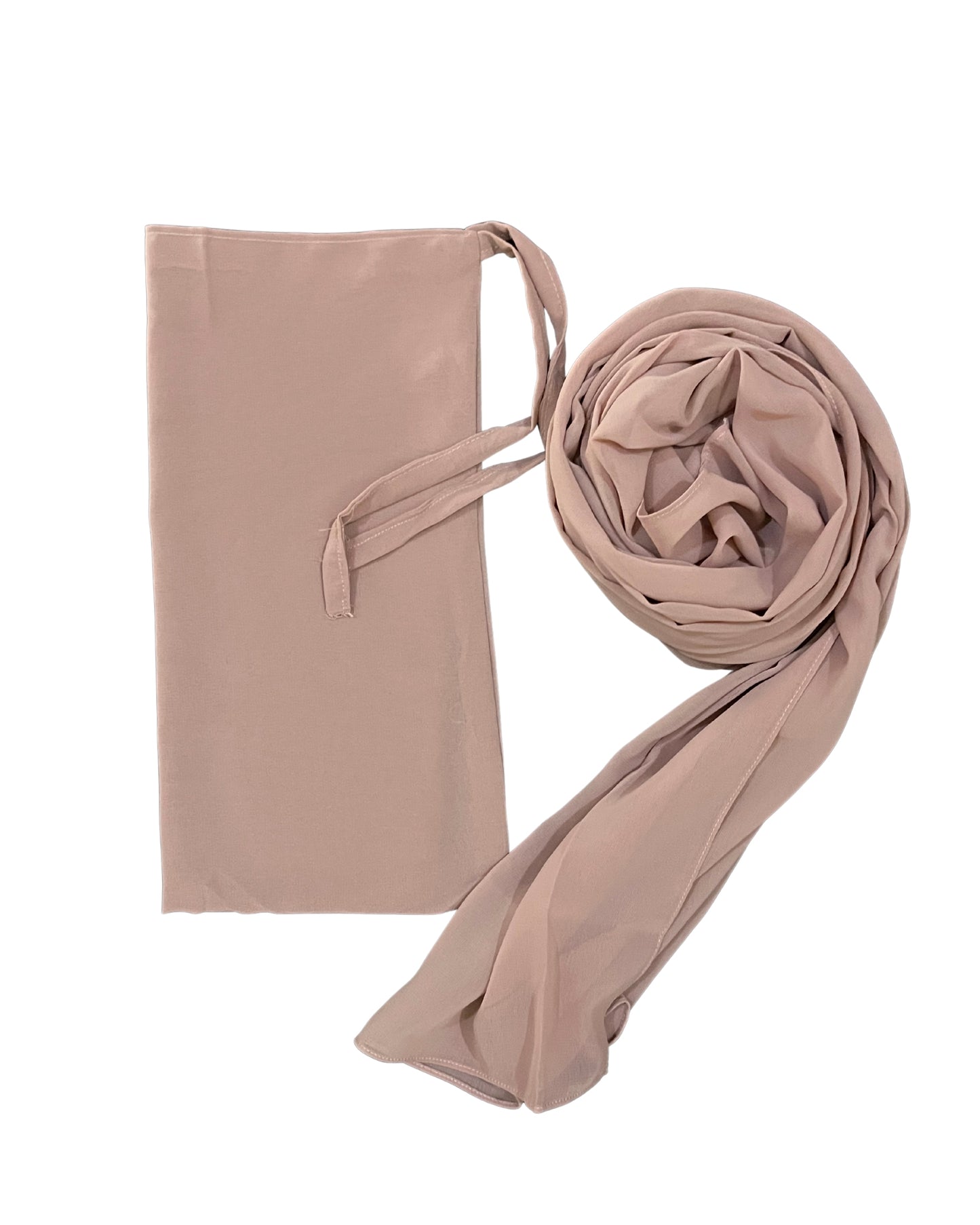 1.	Hijab-Niqab Set Dusty Pink
