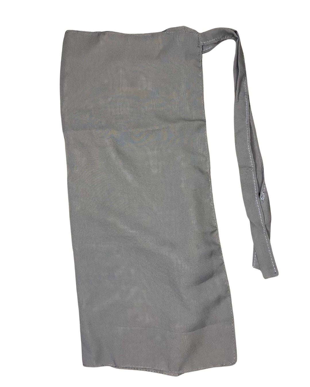 Hijab-Niqab Set Light Grey