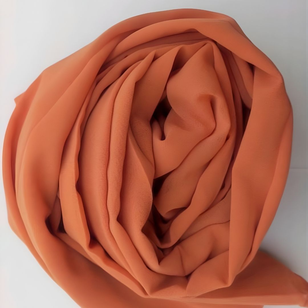 Camel-Georgette Chiffon Hijab