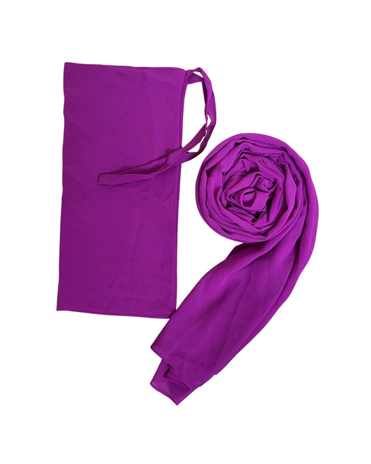 Hijab-Niqab Set Orchid Purple