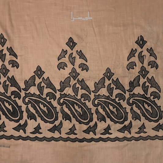 Cashmere Hijab – Embroidered Elegance Collection