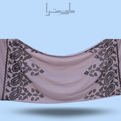 Cashmere Hijab - Lilac Bloom