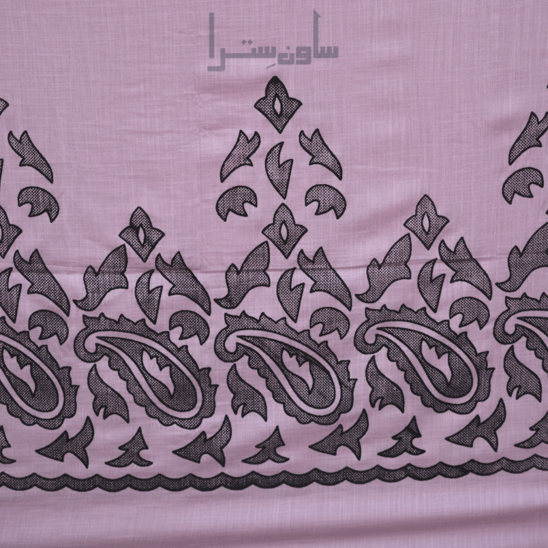 Cashmere Hijab - Lilac Bloom