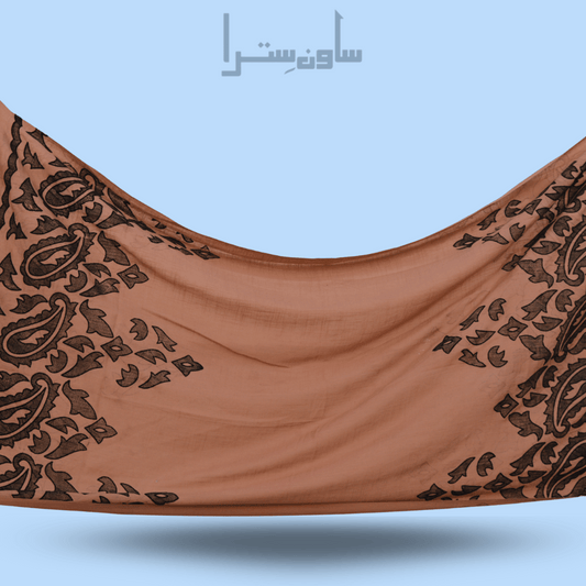 Cashmere Hijab – Embroidered Elegance Collection