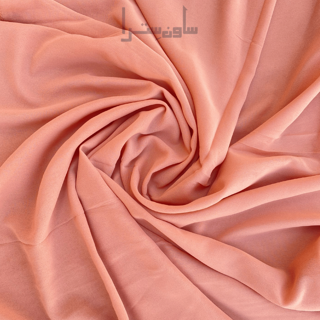 Terracotta Grace – Premium Chiffon Hijab