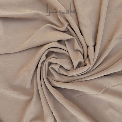 Desert Sand – Classic Beige Chiffon Hijab