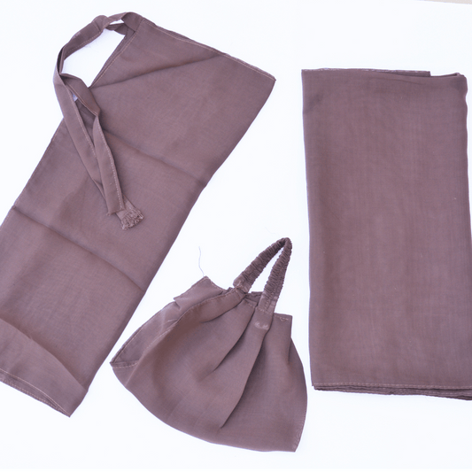 Dusty Cocoa Hijab Set