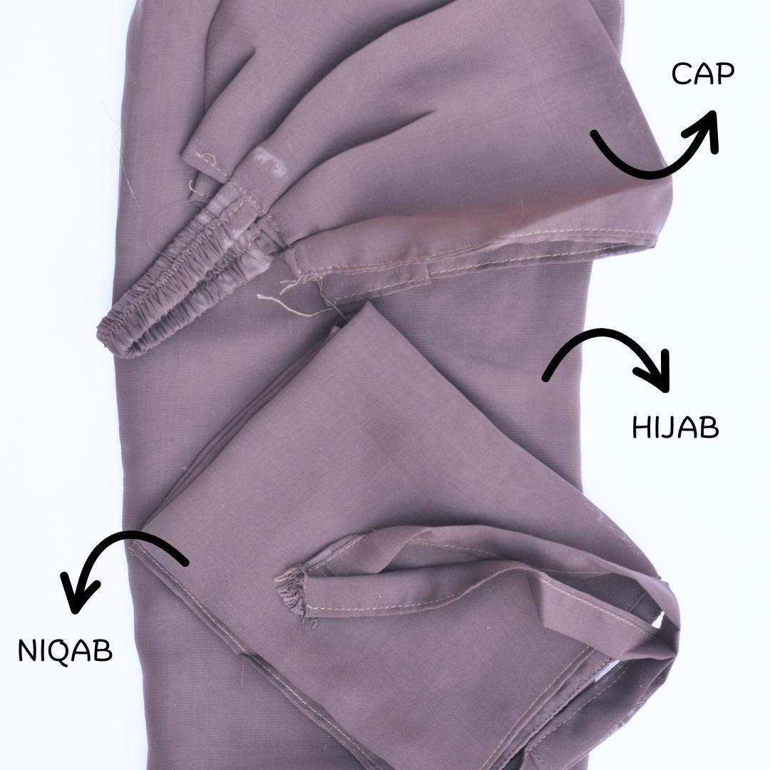 Dusty Cocoa Hijab Set