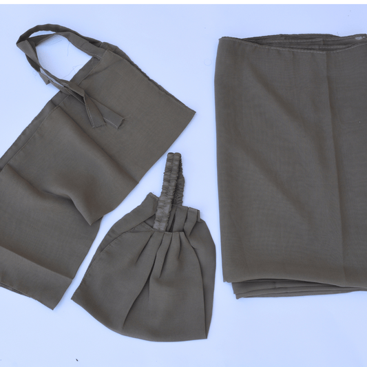 Smoky Grey Hijab Set