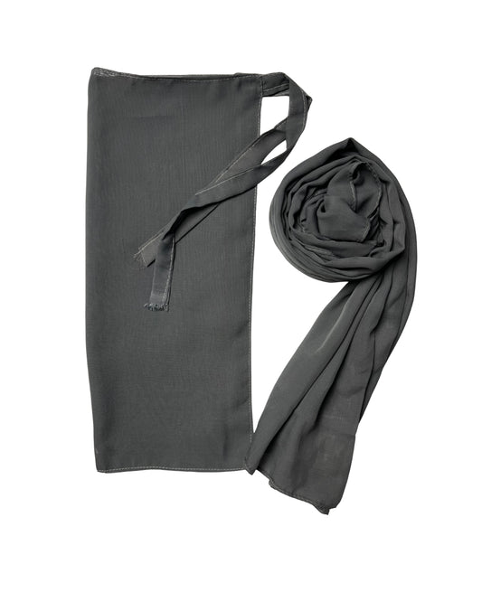 Hijab-Niqab Set Black