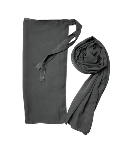 Hijab-Niqab Set Black
