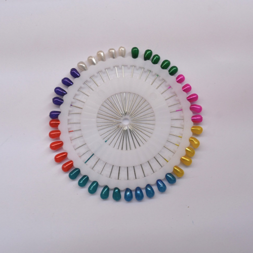 Sleek Teardrop Pearl Pins – Assorted Colors